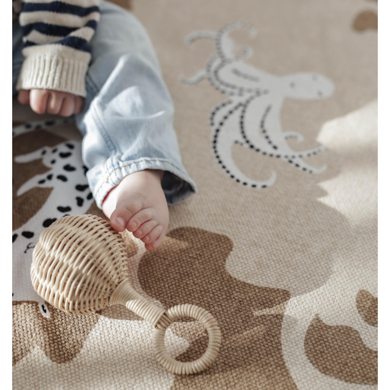 ooh noo Babyrassel aus Rattan
