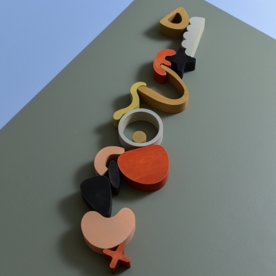 MinMin Copenhagen Abstract Art Building Blocks