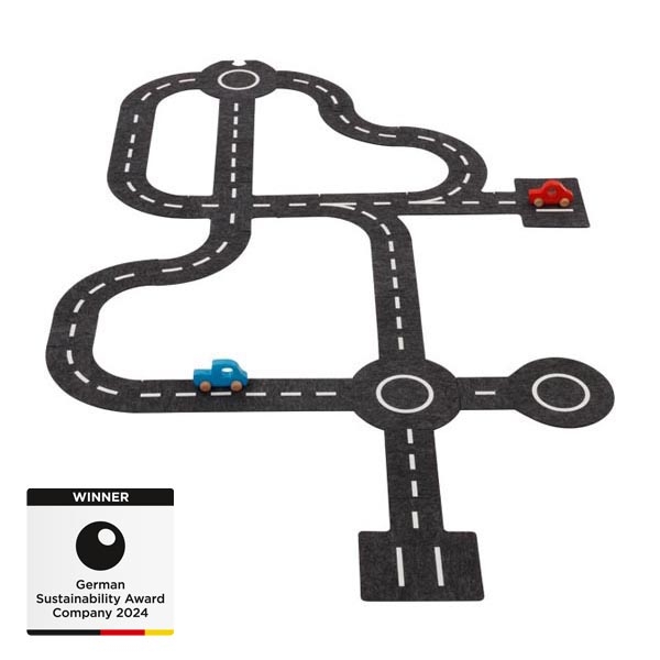 goki Spielstraße aus Filz