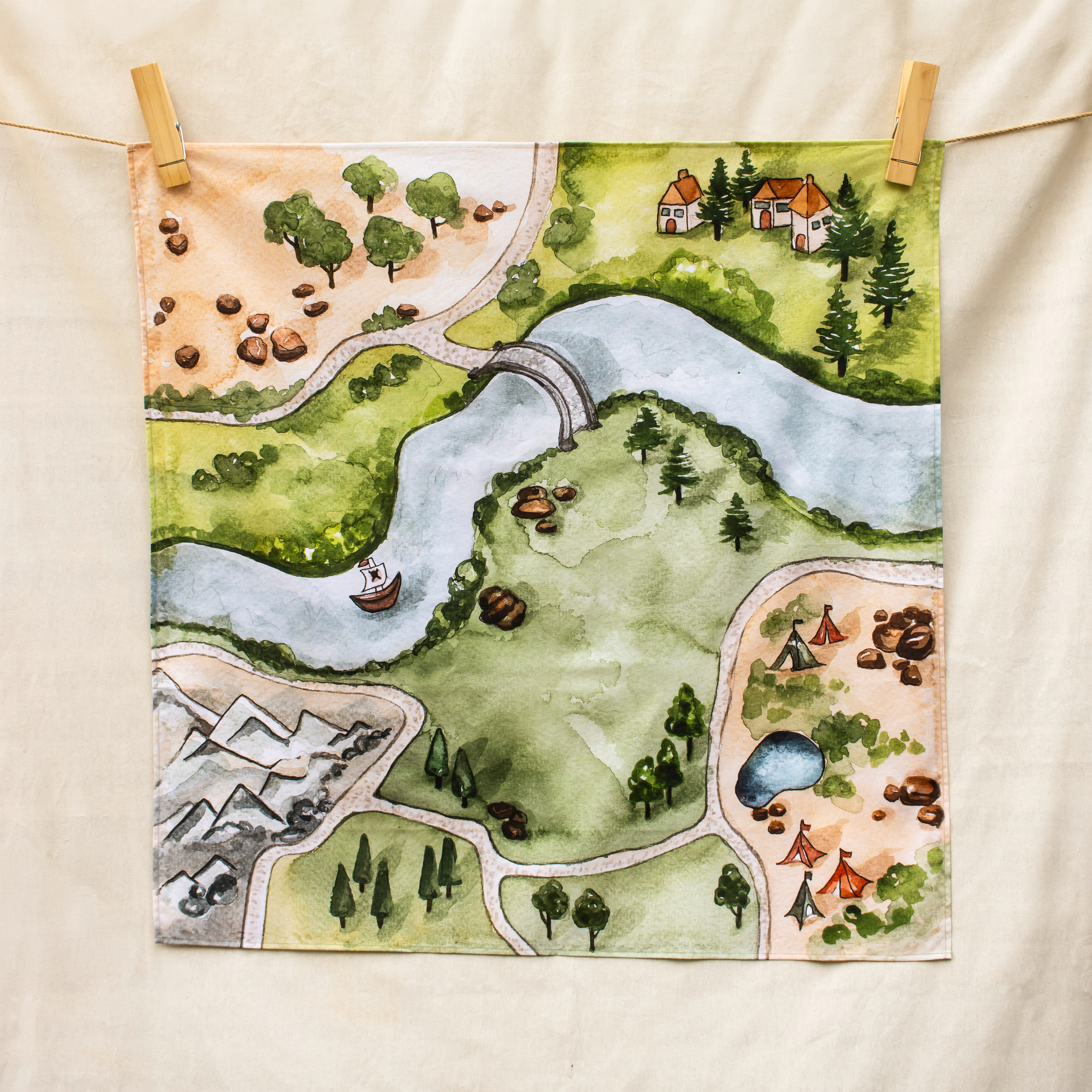 Wonderie Spieltuch Kingdom Valley