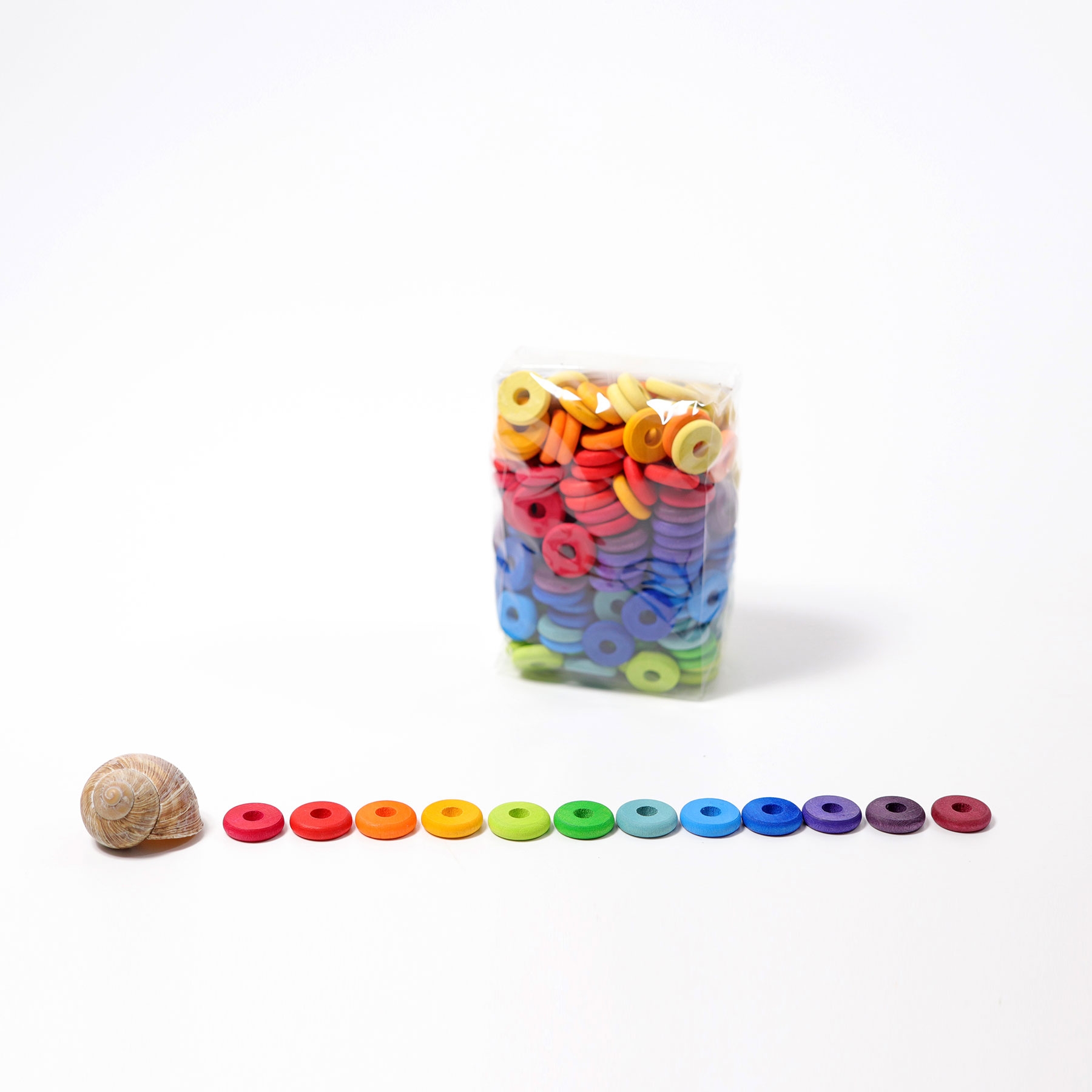 GRIMM´S Bunte Holzscheibchen (240 Stück)