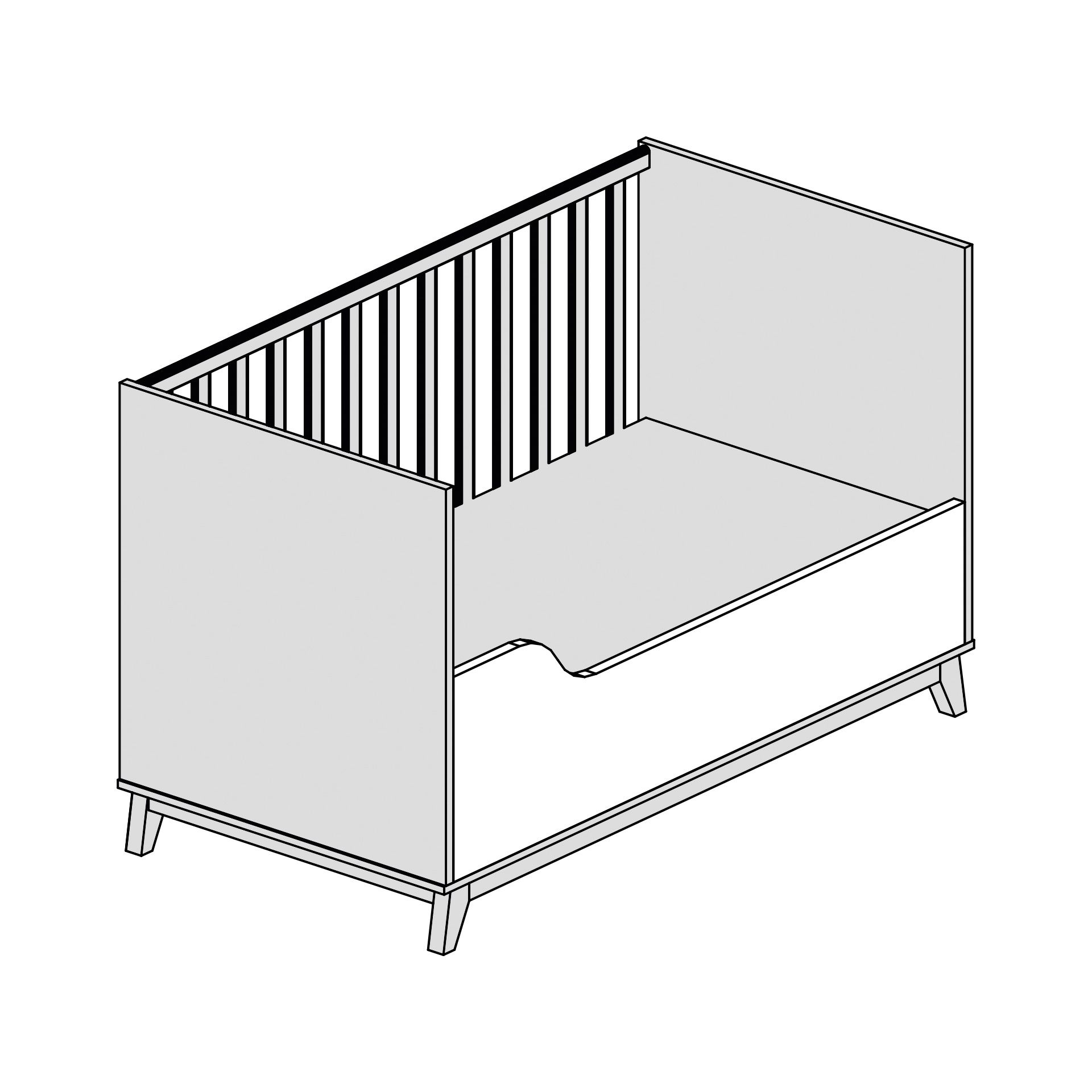 Arthur Berndt Babyzimmer LINA (6-tlg.)
