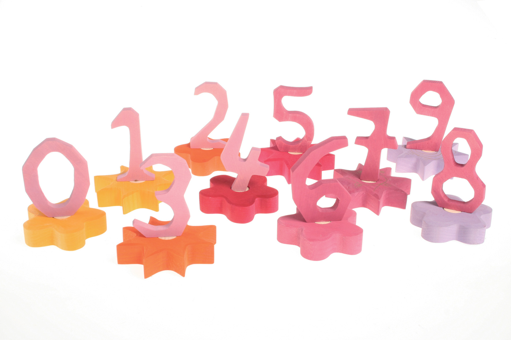 GRIMM´S Zahlenstecker 0 rosa