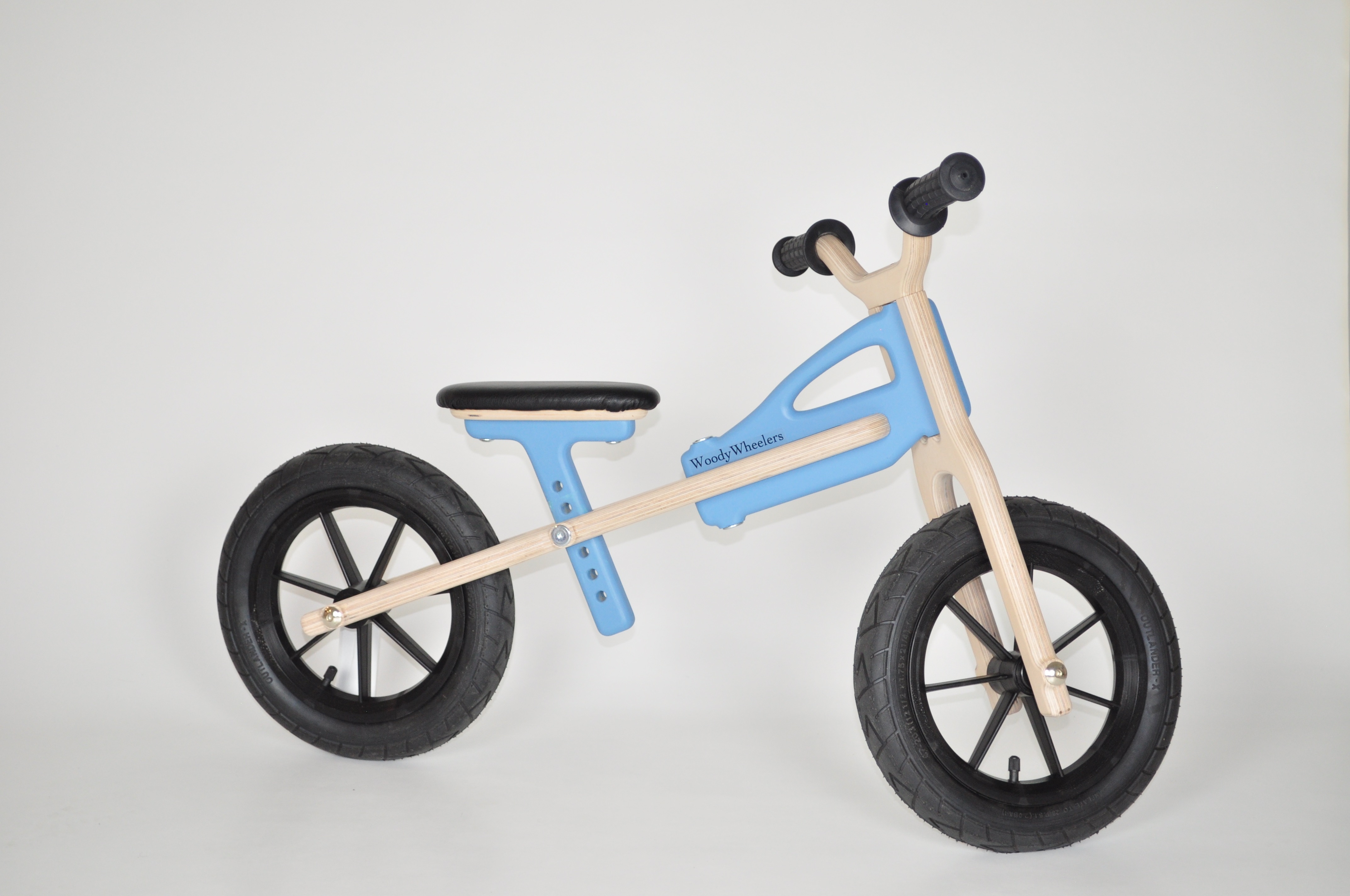 WoodyWheelers Laufrad Woody blau
