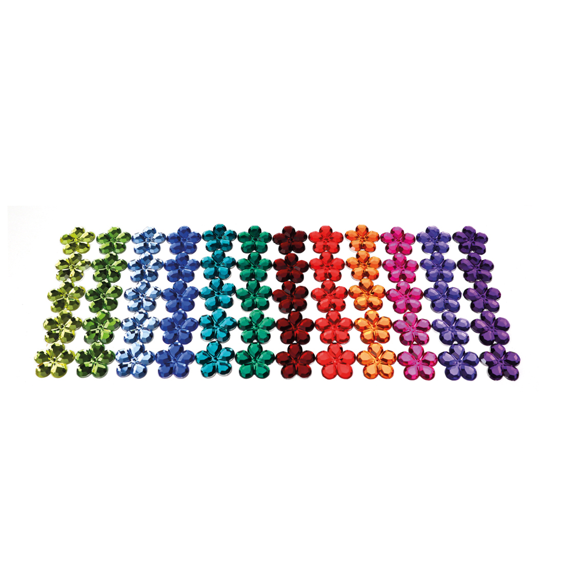 BAUSPIEL Funkelsteine Blumen (60 Teile)
