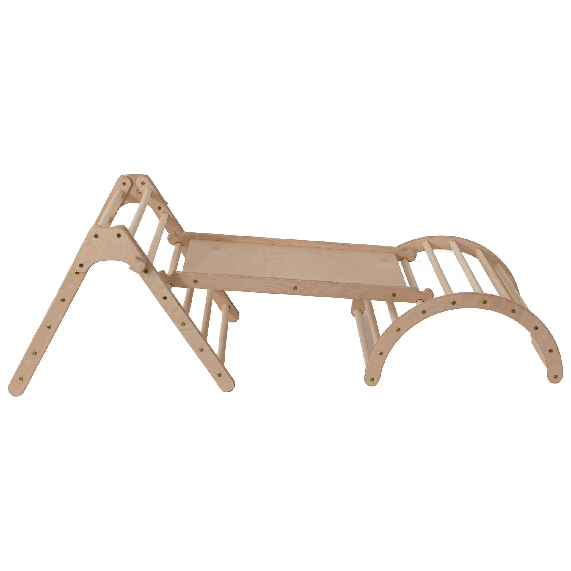 ClimbUpToys Kletterset FOLD UP (3-tlg.) - Holzspielzeug Profi