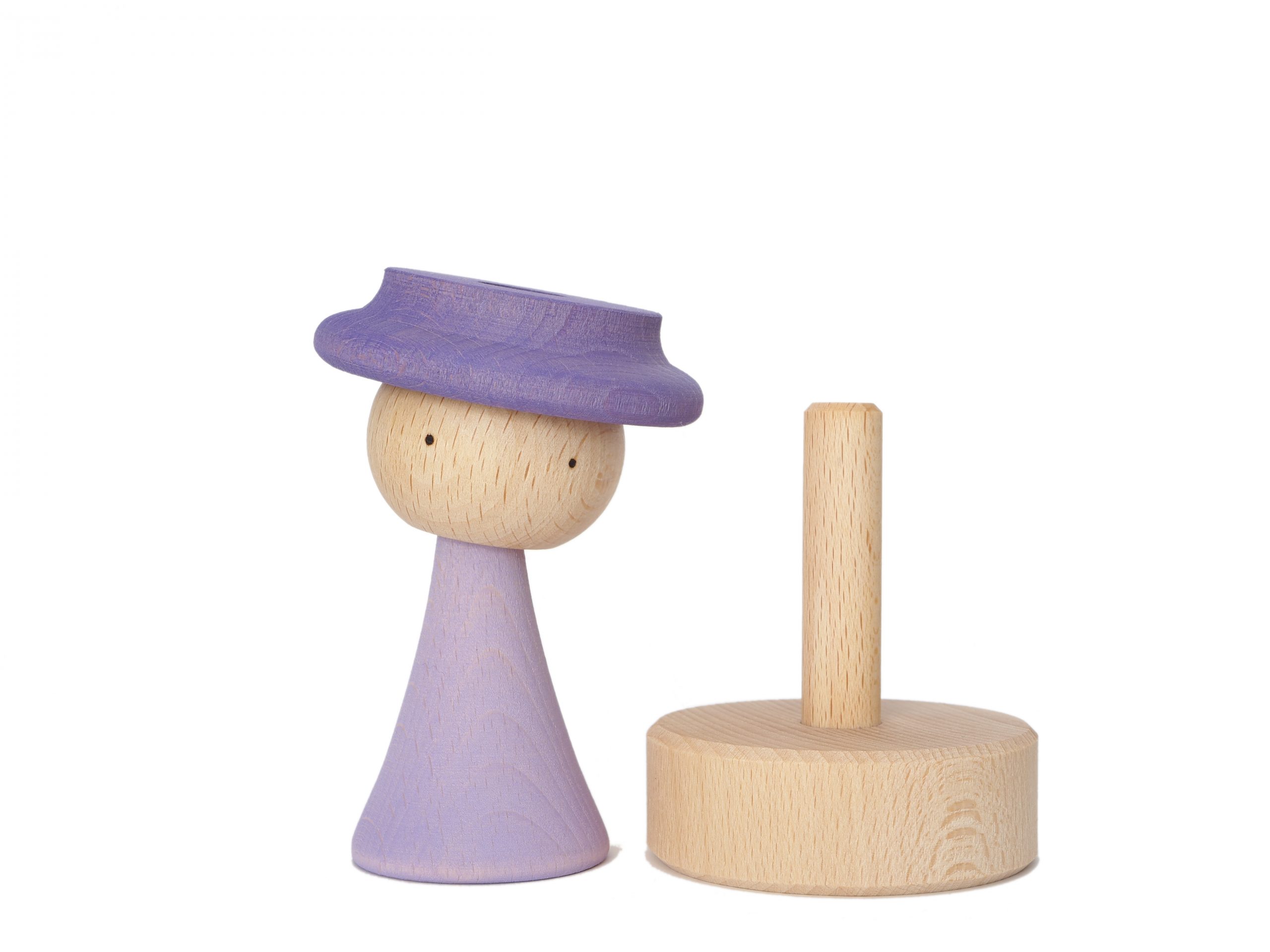 OCAMORA HAT Collection Witch Bruja violett
