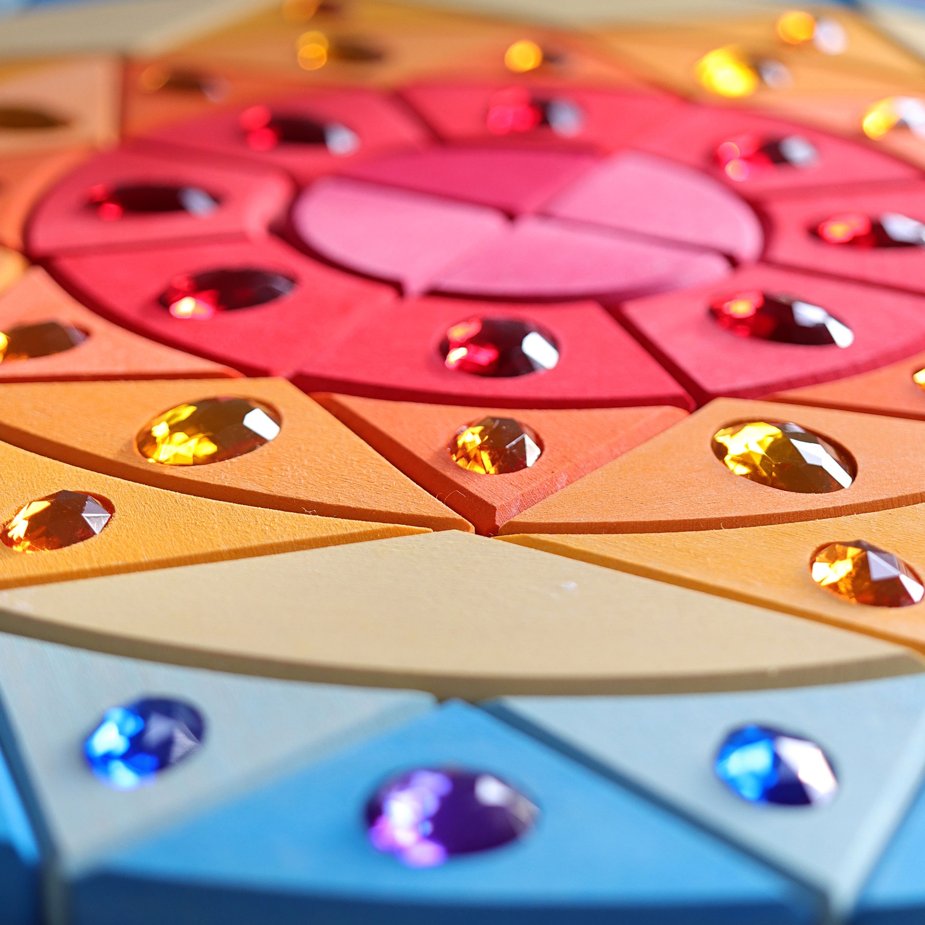 GRIMM`S Glitzermandala Sonne