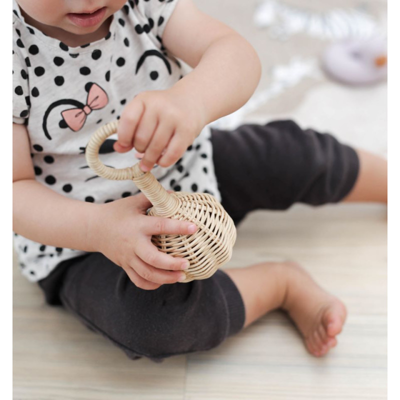 ooh noo Babyrassel aus Rattan