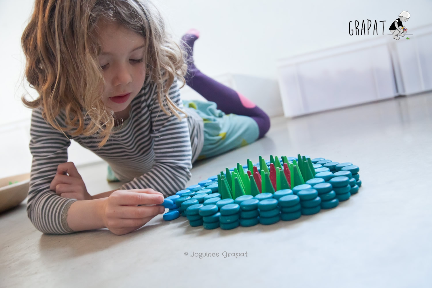 Grapat Mandala Kleine Blaue Scheiben Coins