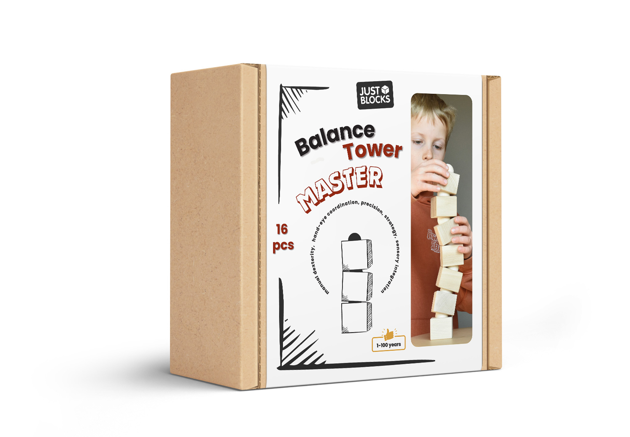 JUST BLOCKS Balance Tower MASTER