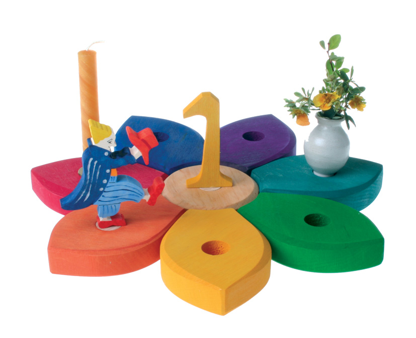 GRIMM´S Stecker Stecker Vase blau