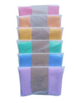 LAURA`S PLAY COTTON Spieltuch ORANGE 50x50cm