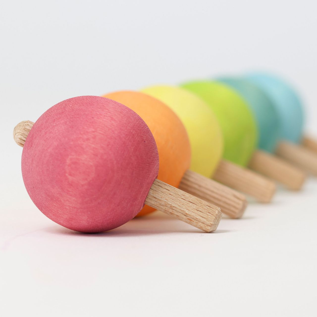 GRIMMS Pastellkreisel - Holzspielzeug Profi