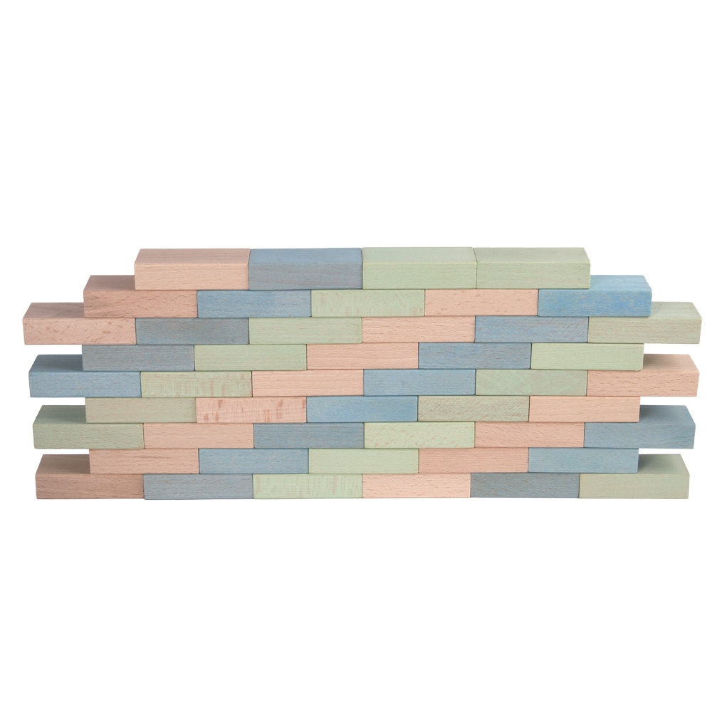 Beck Pastell Uhlbausteine blau-grün-natur