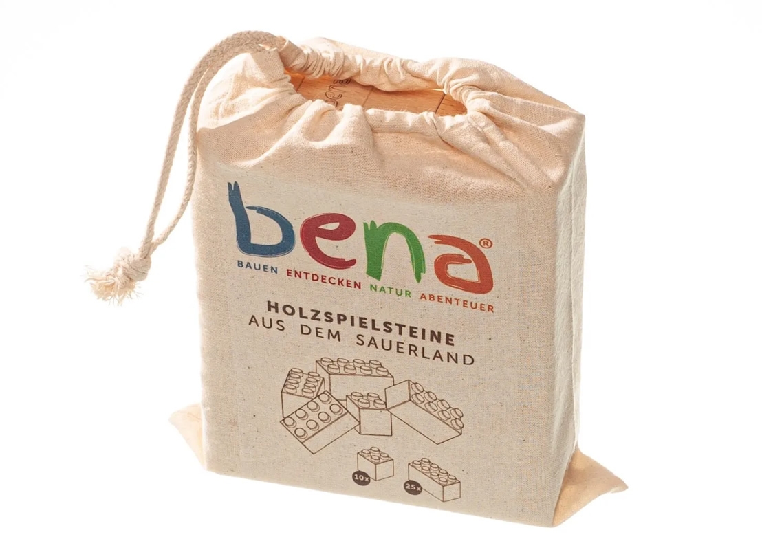 bena Holzbausteine - 96 Teile SET