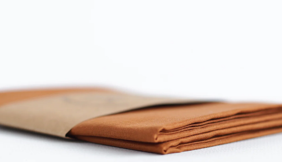 LAURA`S PLAY COTTON Spieltuch BROWN 50x50cm