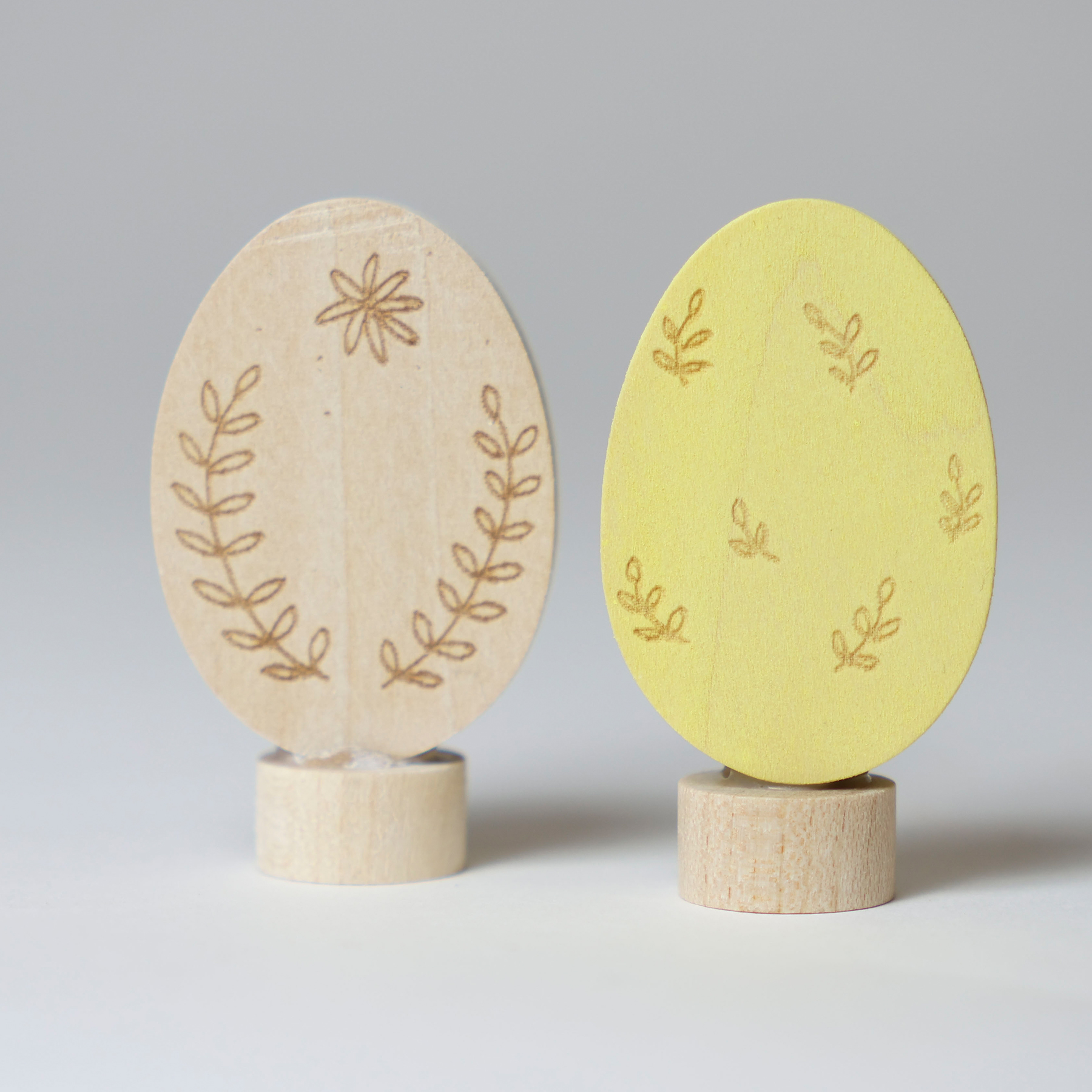GRIMMS Osterstecker Set Ostereier Ornamente - Holzspielzeug Profi