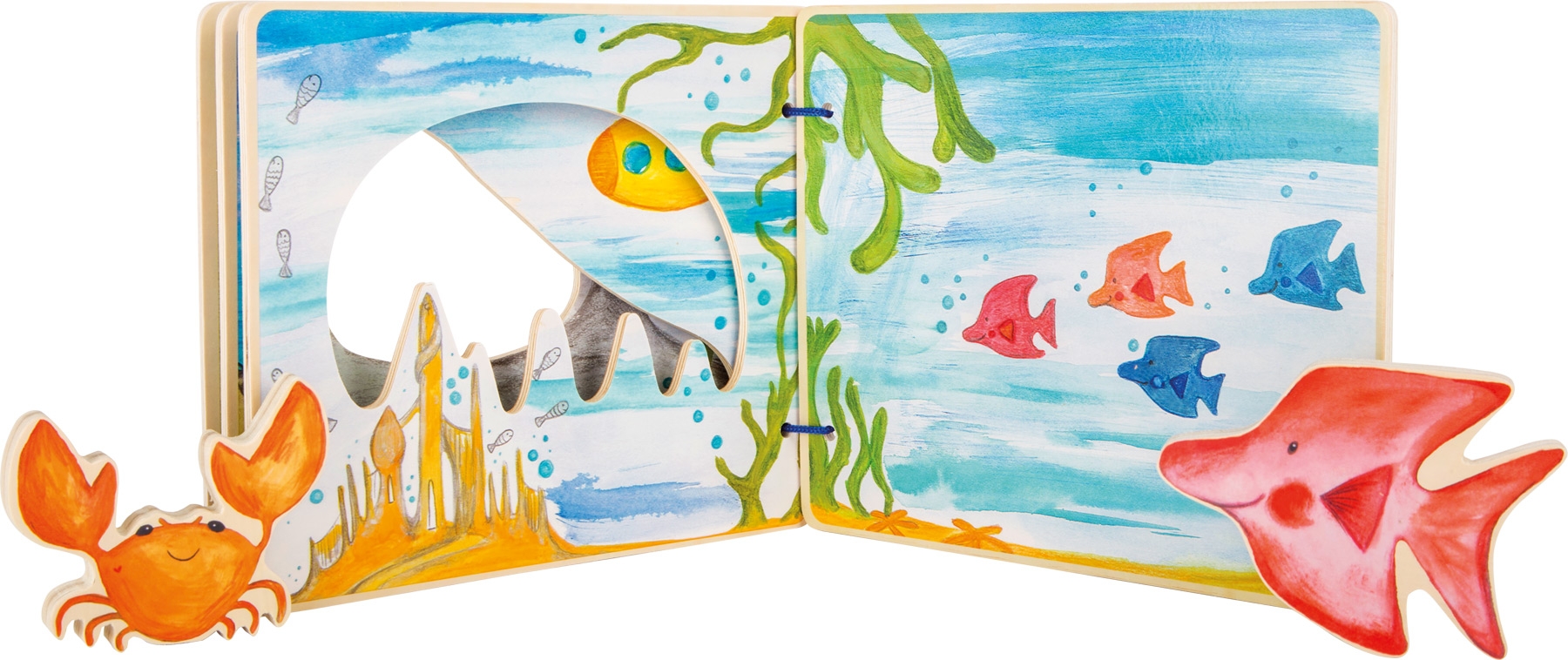 Holzbilderbuch Unterwasserwelt