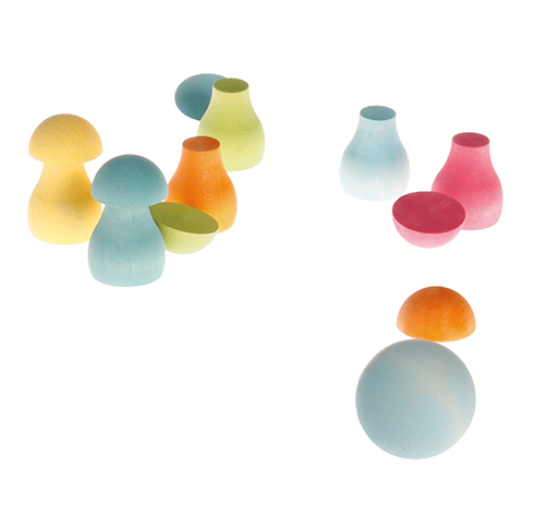 GRIMM´S Sortierspiel Pilze pastell