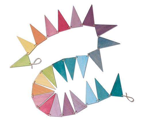 GRIMM´S Wimpelkette pastell (24 Teile)