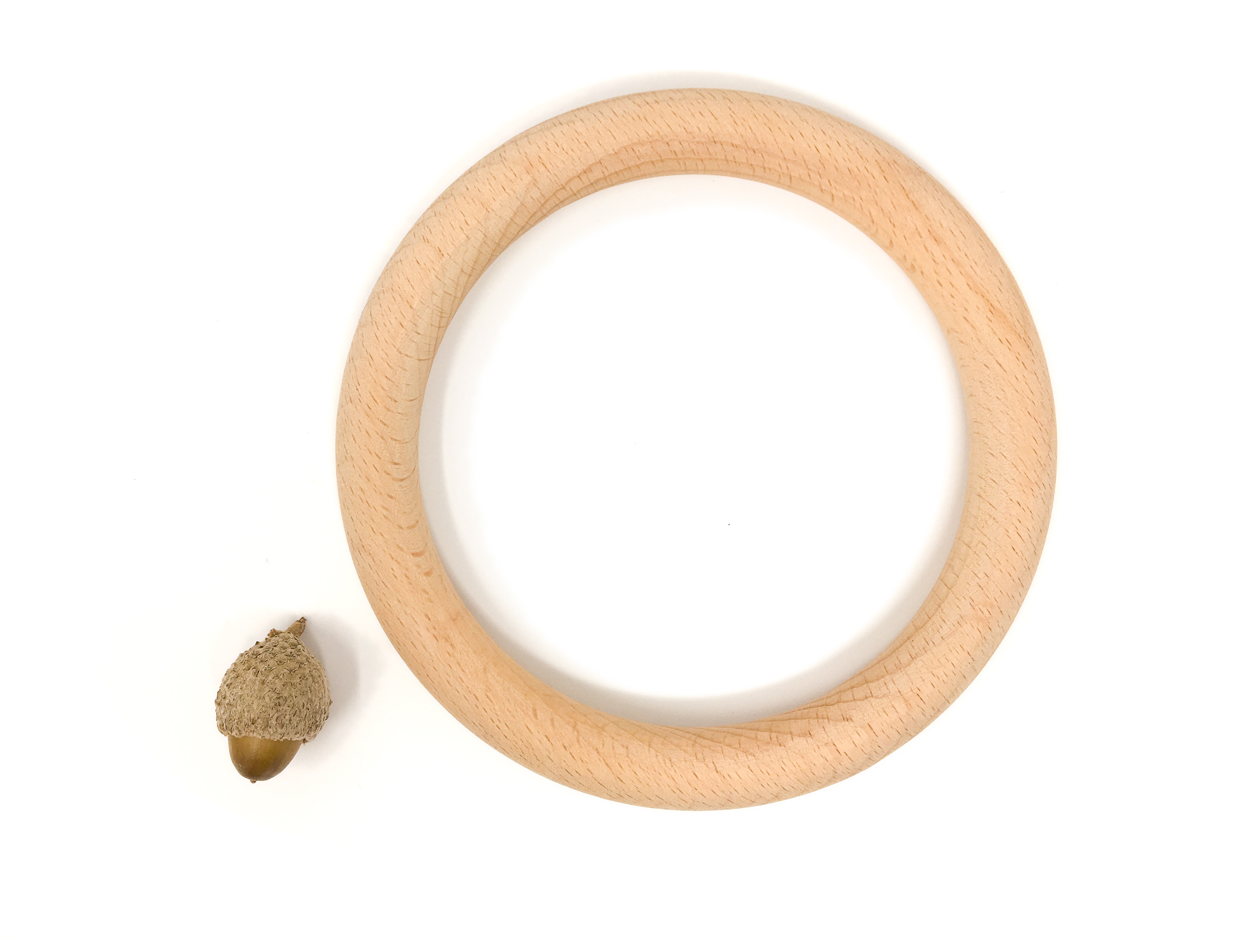 Grapat 3 Große Reifen Hoops natur