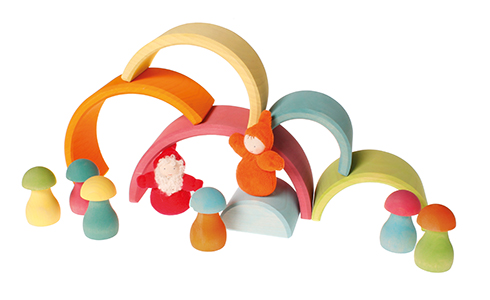 GRIMM´S Sortierspiel Pilze pastell