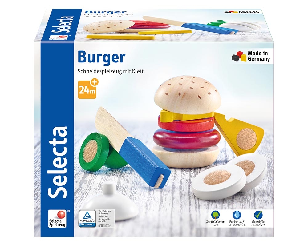 Selecta Burger Schneidespielzeug