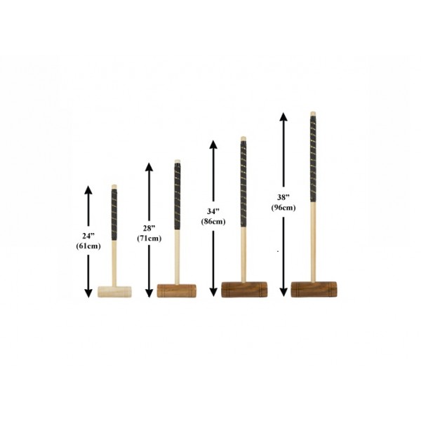 Übergames Familien Krocket Set (4 Personen)