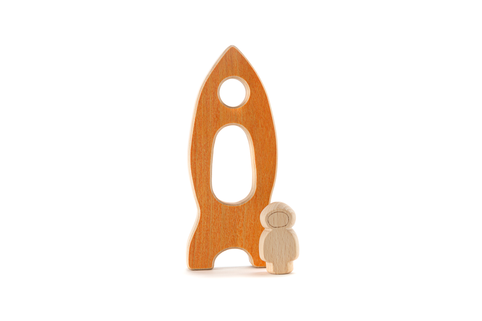 OCAMORA Rakete & Astronaut orange