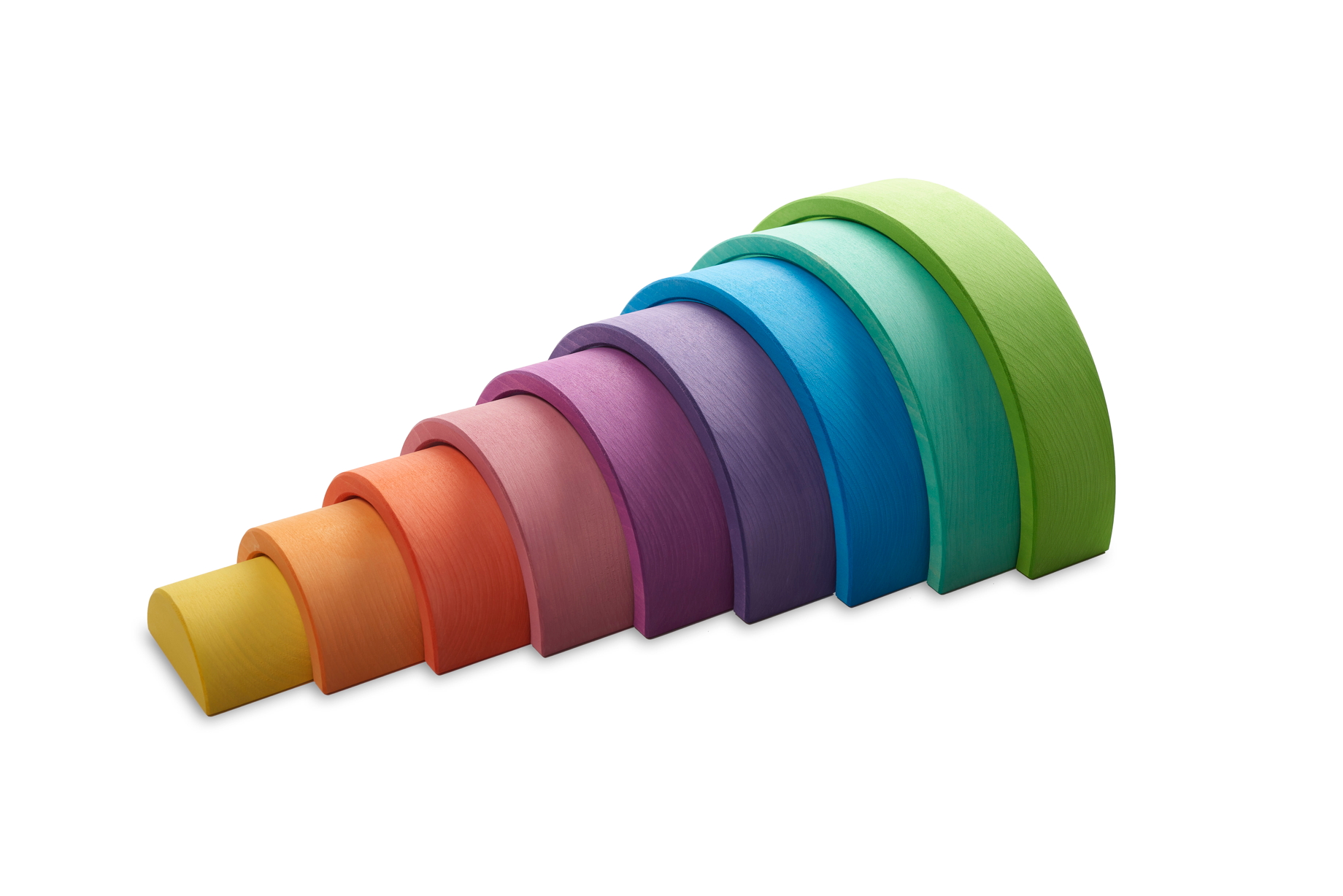 OCAMORA Grüner Regenbogen (9 Teile)