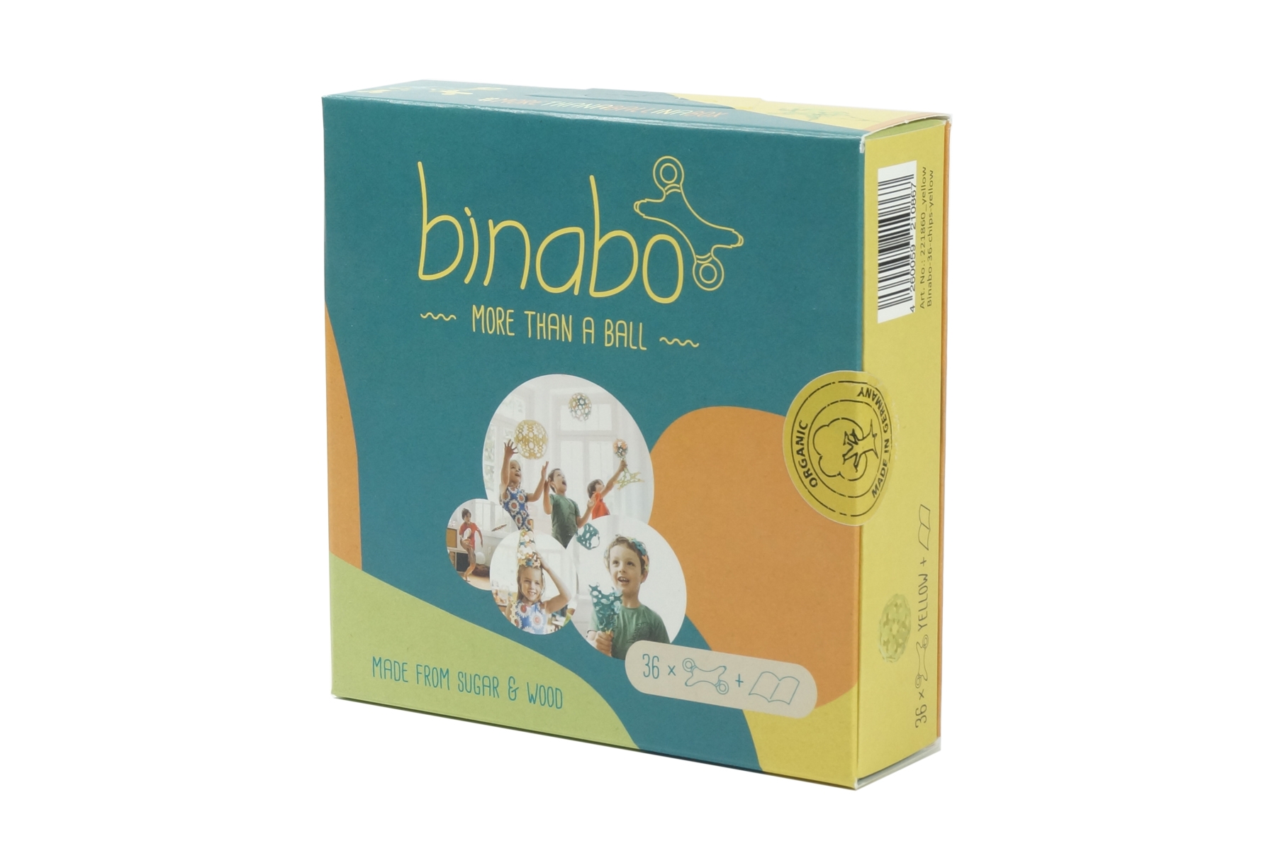 TicToys Binabo (36 Chips) gelb