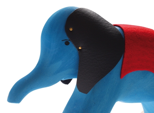 GRIMM´S Ziehtier Blauer Elefant Otto
