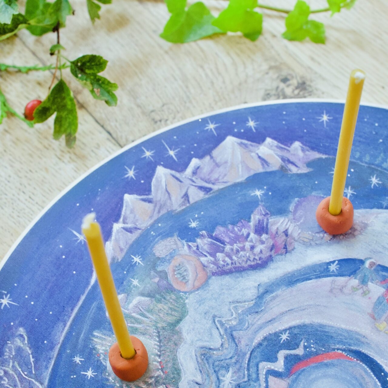 Wilded Family Winter Advent Wheel