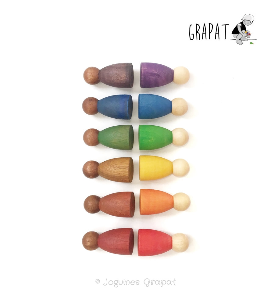 Grapat 3 dunkle Nins®, kalt