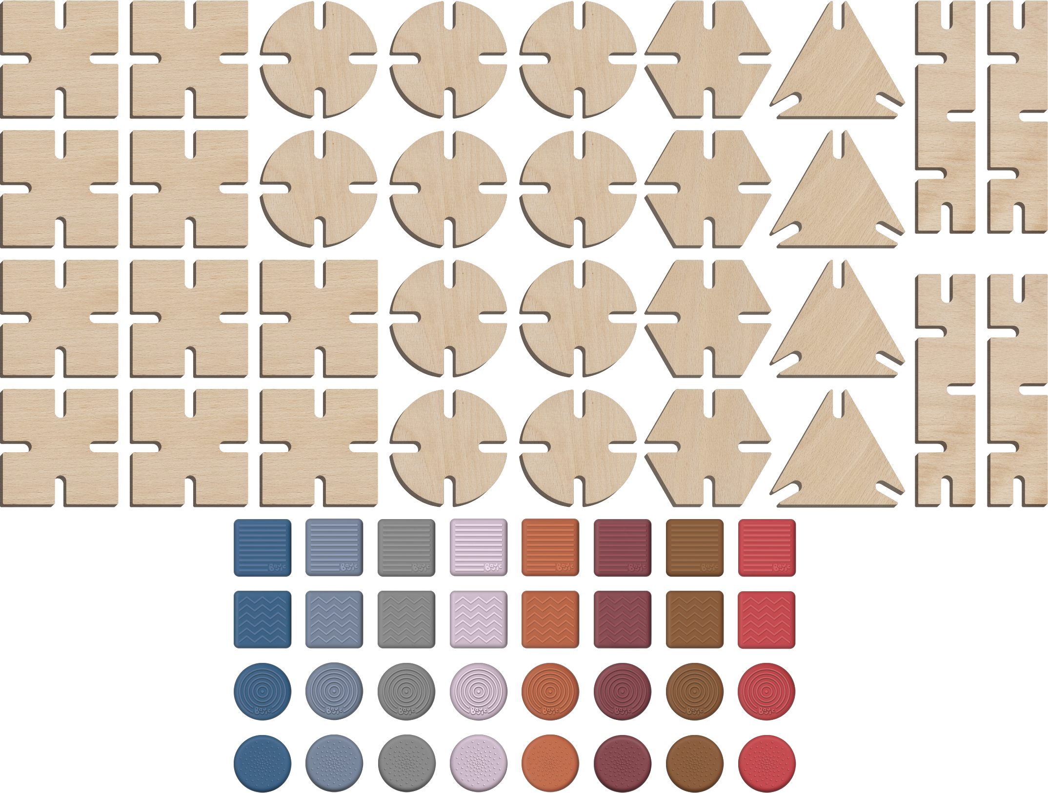 BAVVIC Dreamer Set (64 Teile)