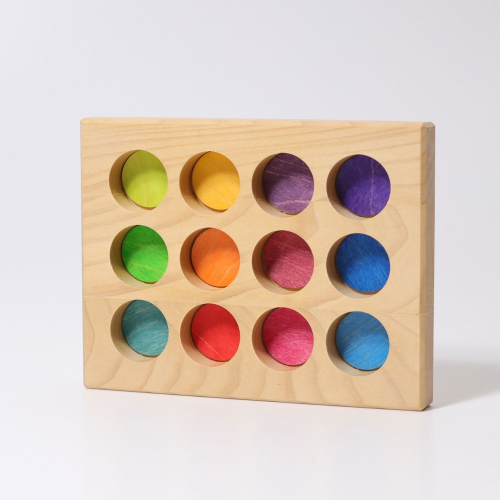 GRIMM´S Sortierbrettchen Regenbogen