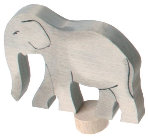 GRIMM´S Stecker Elefant, handbemalt