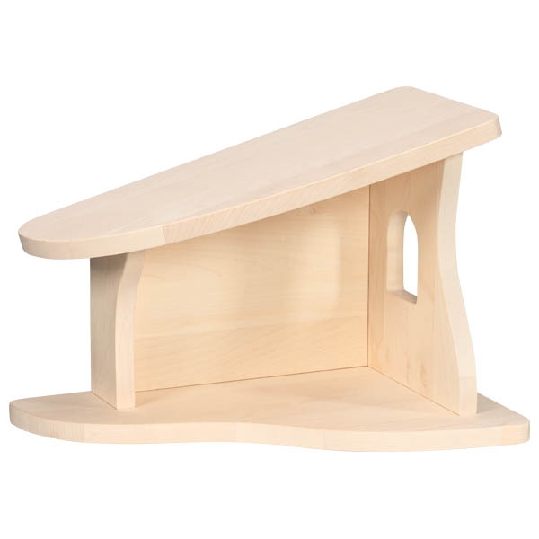 HOLZTIGER Kleine Weihnachtskrippe / Stall