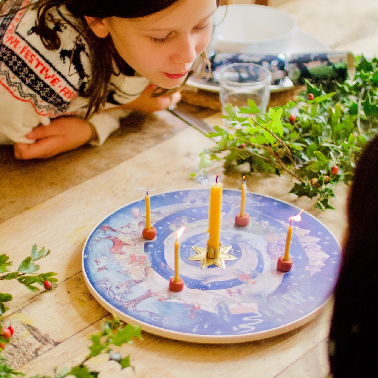 Wilded Family Winter Advent Wheel