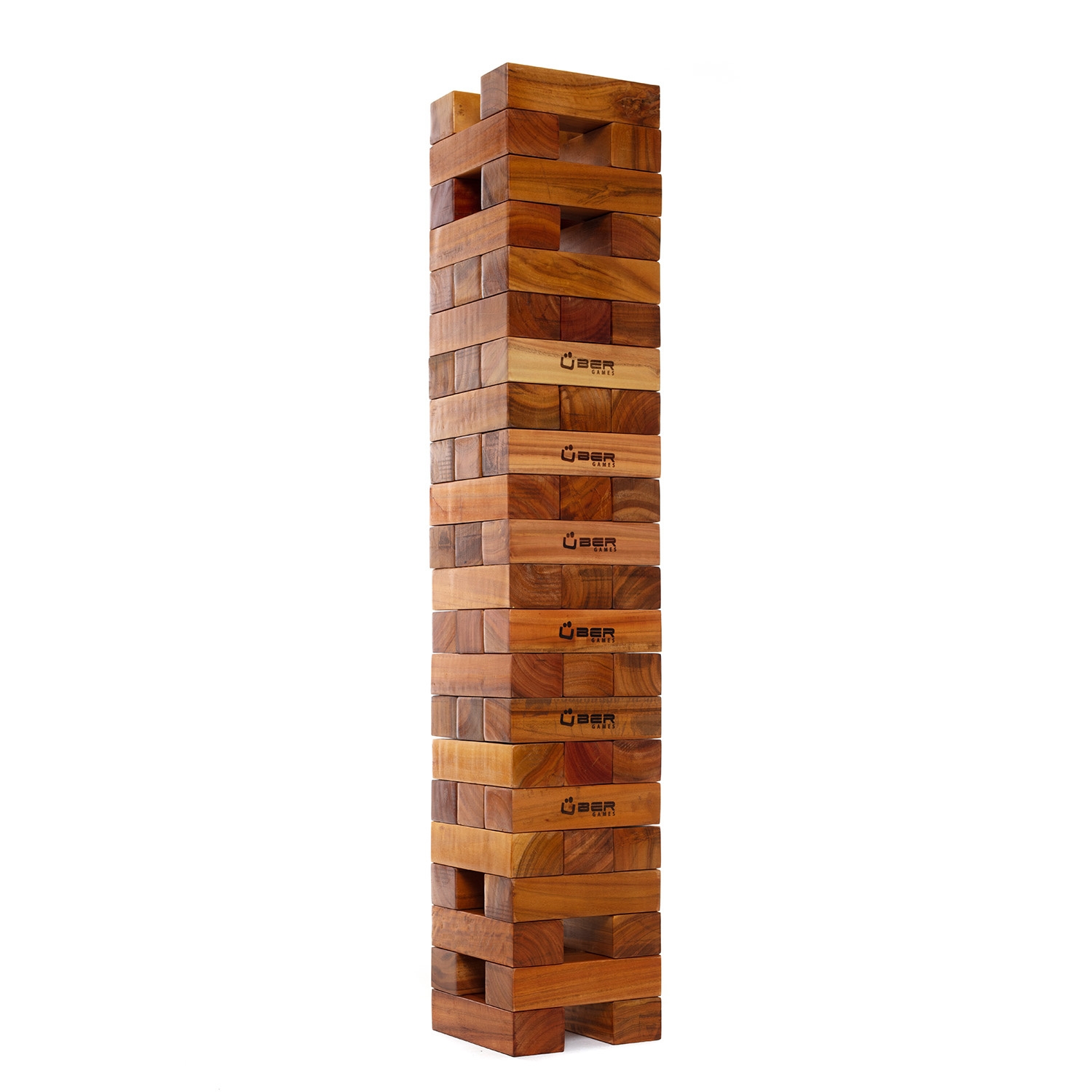 Übergames XXXL Mega-Wackelturm Hartholz, 125 cm