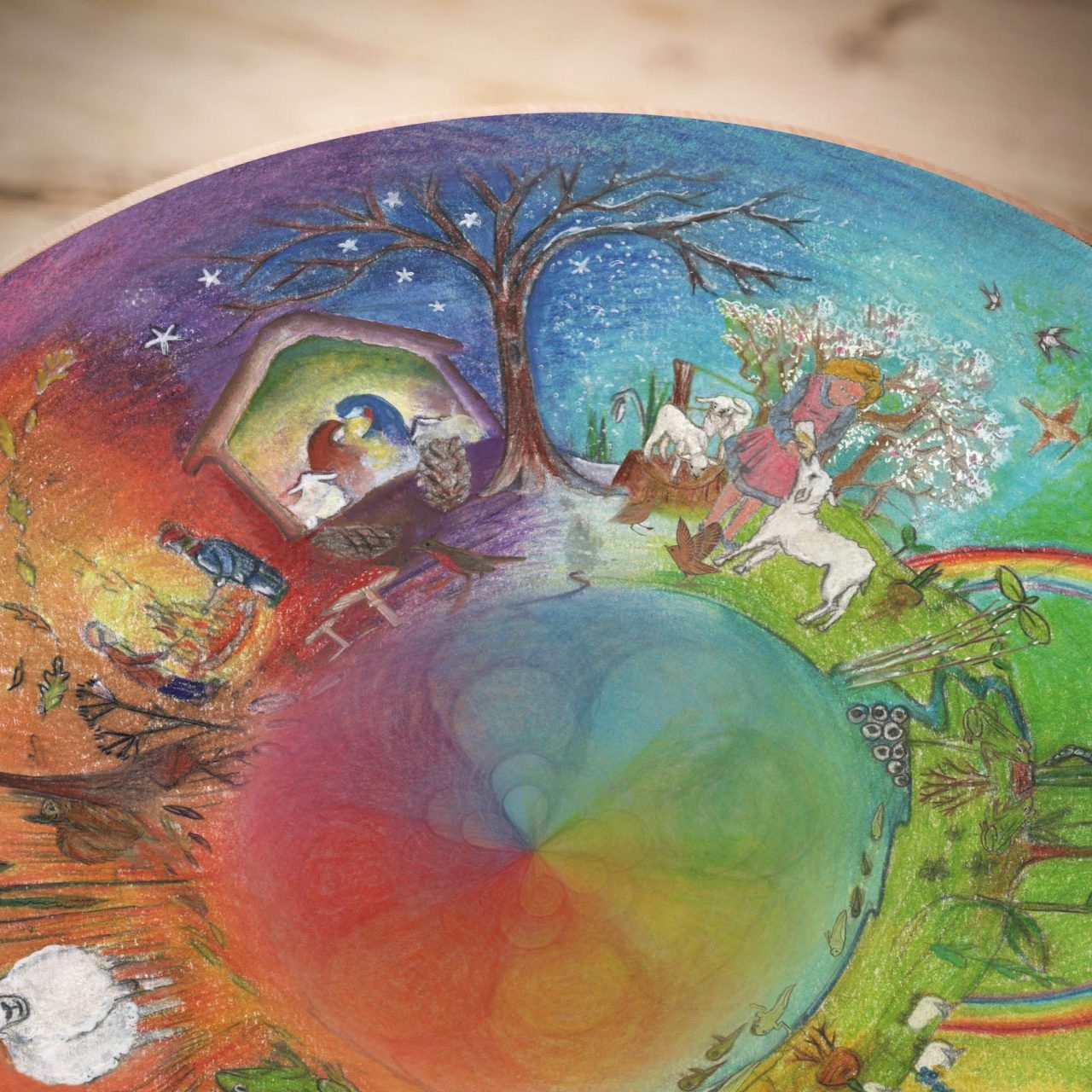 Wilded Family Life Cycles Wheel