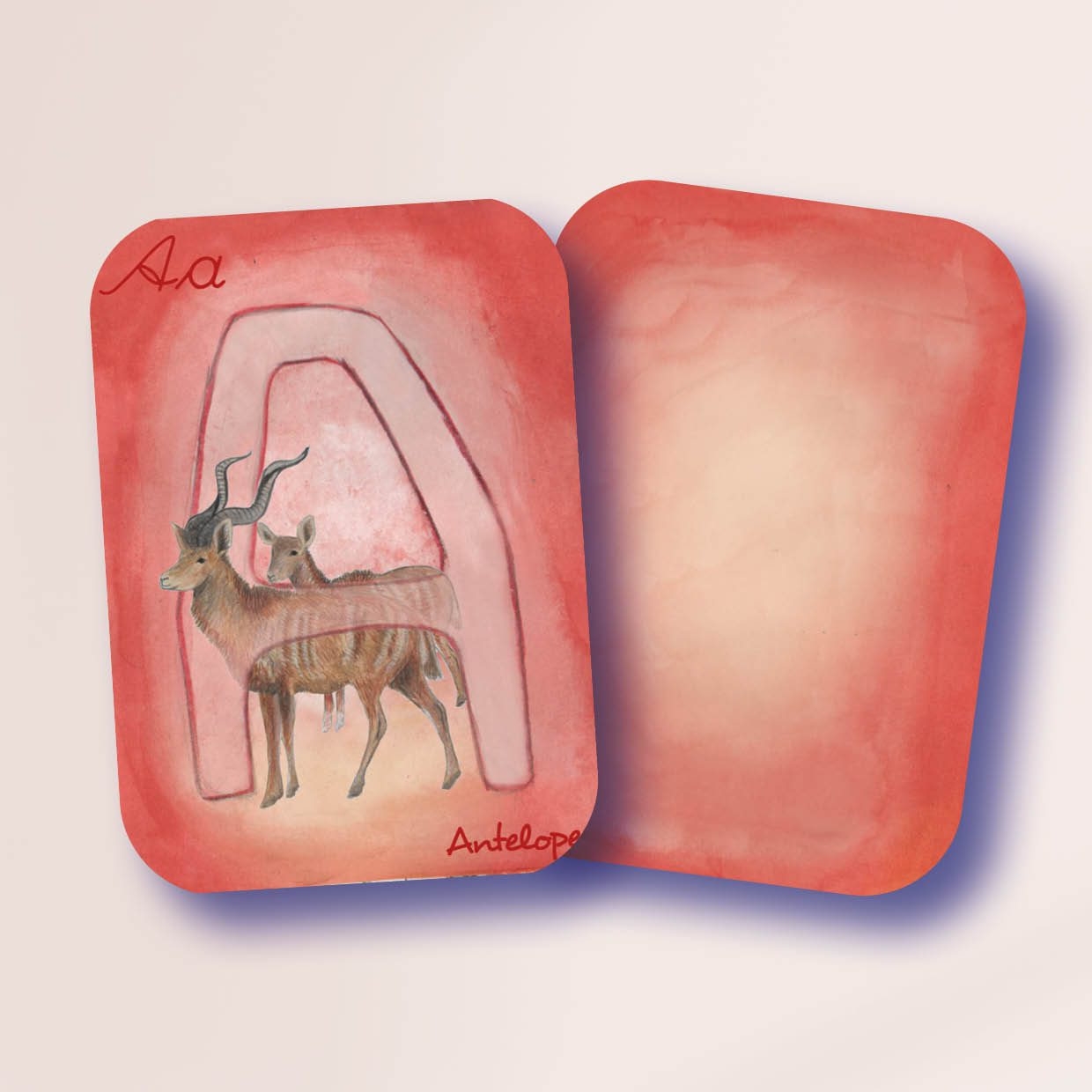 Wilded Family Alphabetkarten Deutsch