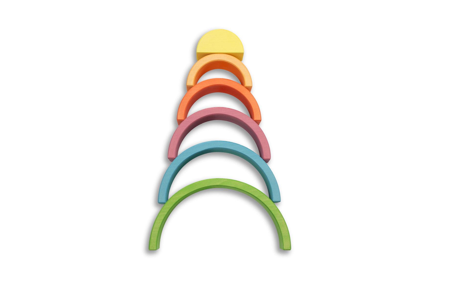 OCAMORA Grüner Regenbogen (6 Teile)