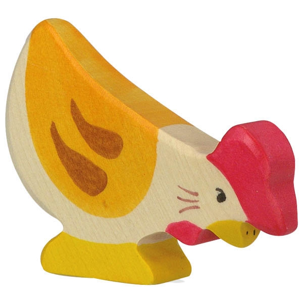 HOLZTIGER Huhn pickend