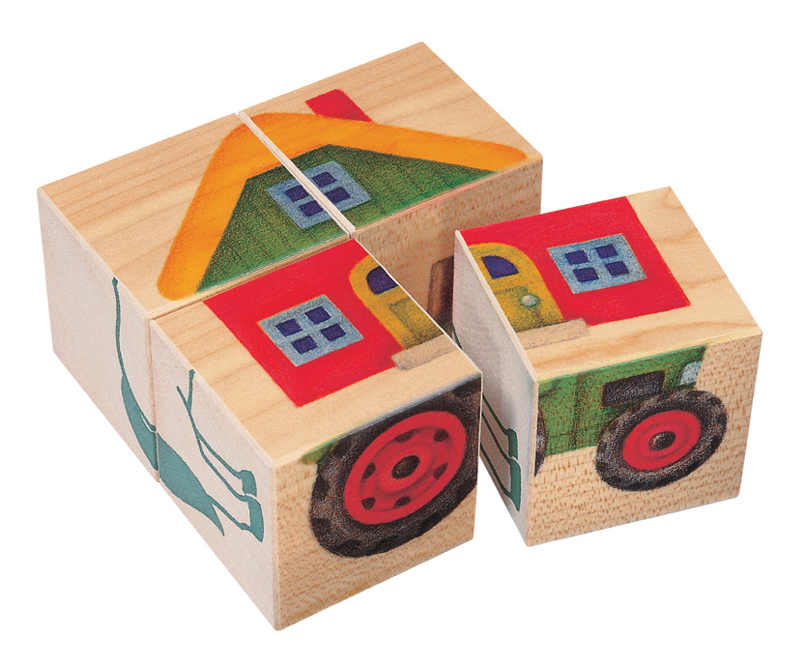 Selecta Bilderwürfel Farm