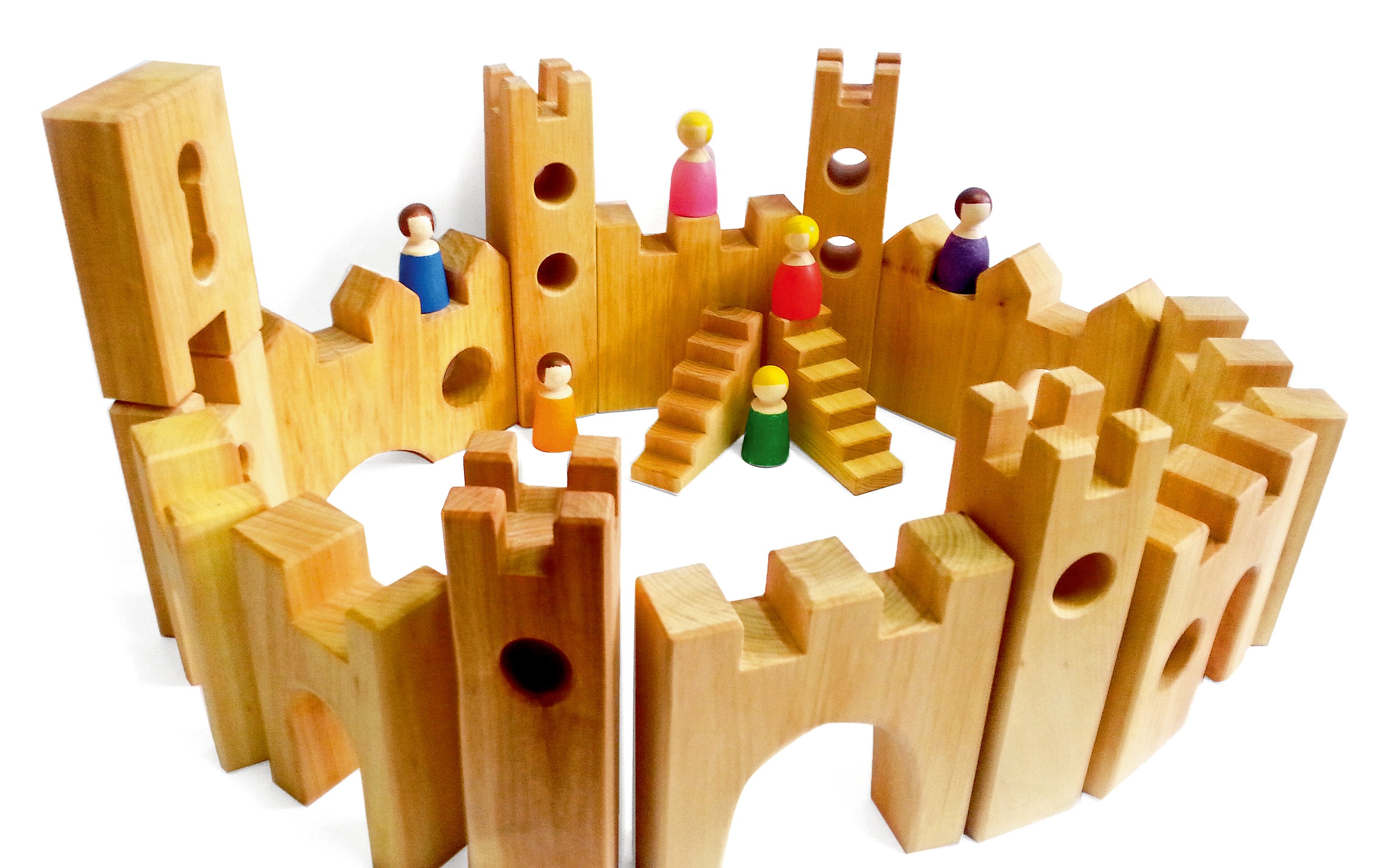 BAUSPIEL Ritterburg (10 Teile)