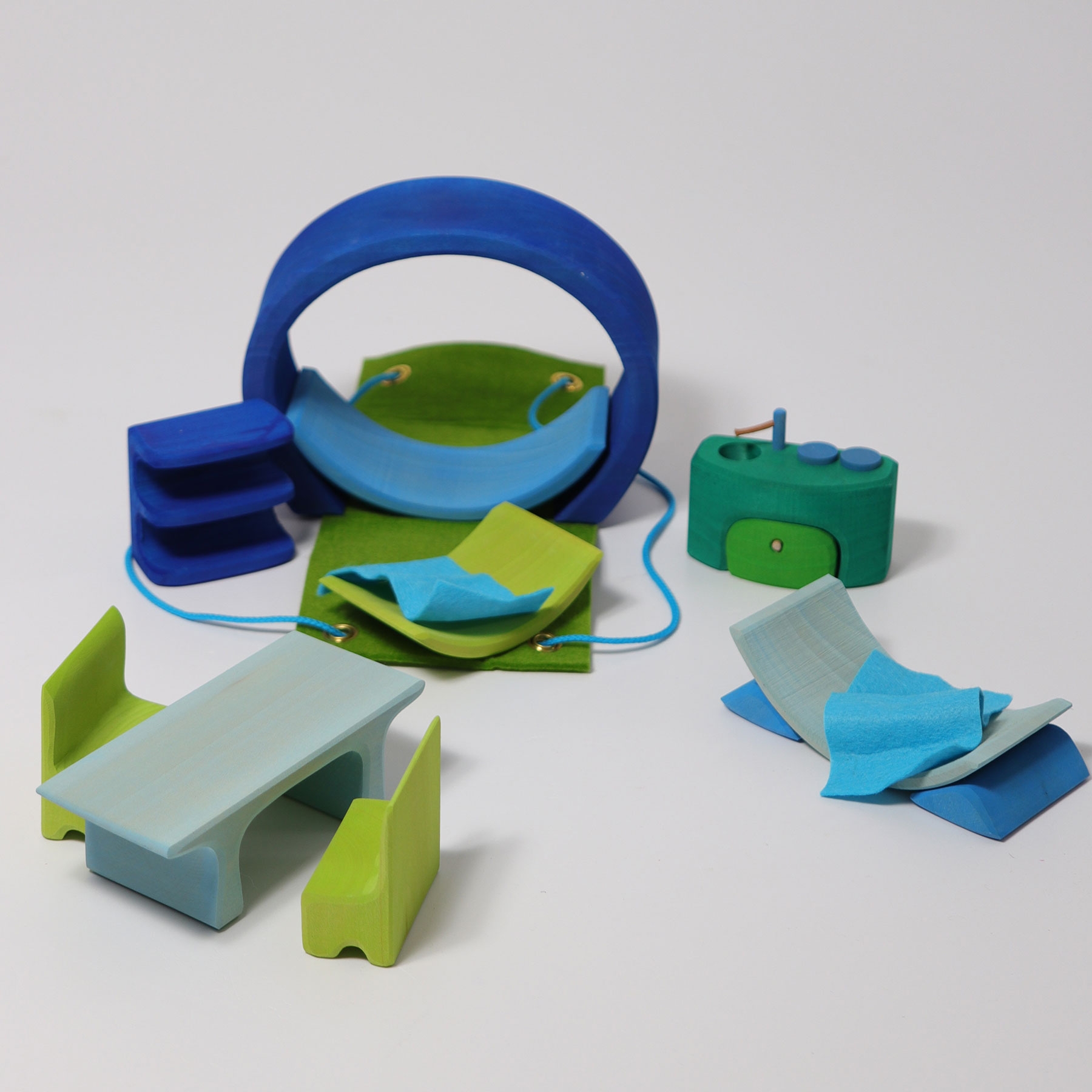 GRIMM´S Blau-grünes Bauhaus Ozean