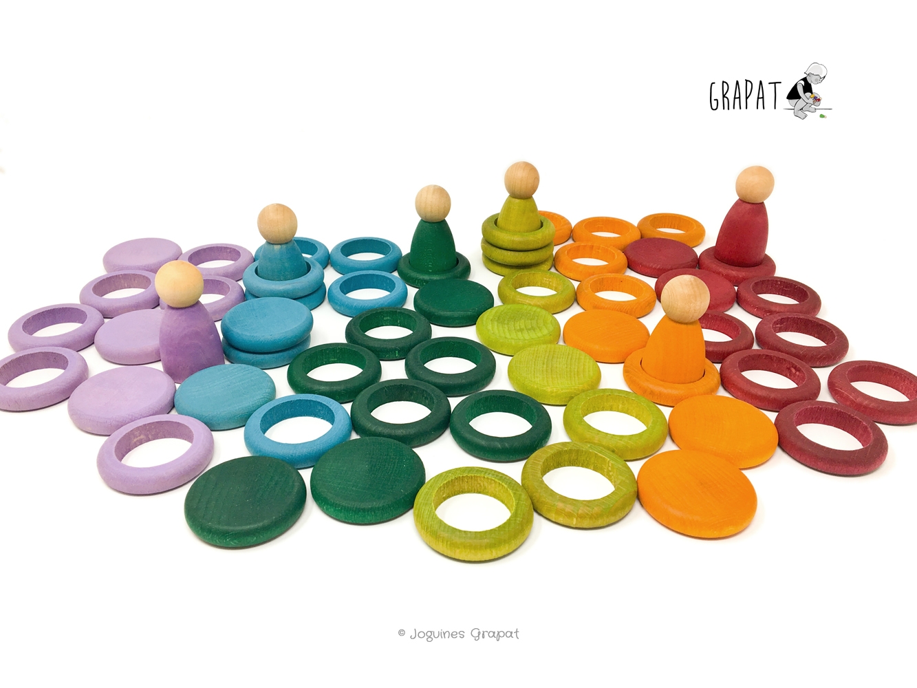 Grapat Nins®, Ringe & Scheiben alternative Farben