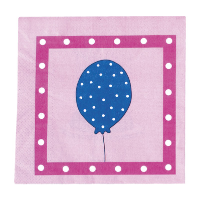 JaBaDaBaDo Servietten Kalas pink (20 Stk.)